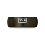 comfort fit wedding band – gunmetal & black tungsten sold sign wedding band