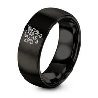 swatch color sample for Rampant Griffin ring style 03