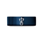 presents for one year – blue tungsten usb icon wedding band