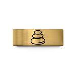 special presents for spouse – gold tungsten hot stones wedding band