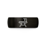 anniversary presents for him – black tungsten grooming table icon wedding band