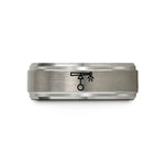 tungsten rings for couples – silver tungsten center pivot sprinkler wedding band