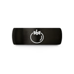 anniversary presents for him – black tungsten tomato wedding band