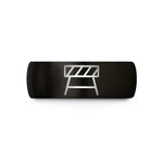 unique presents for her – black tungsten barricade wedding band