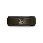 21st birthday jewelry ideas – gunmetal & black tungsten bolt nut wedding band