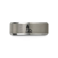 21st birthday ideas women – grey tungsten point reyes lighthouse wedding band
