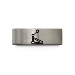 best presents for guys – gold & gray tungsten bass drum pedal wedding band
