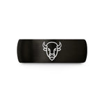 cool presents for men – black tungsten bison wedding band