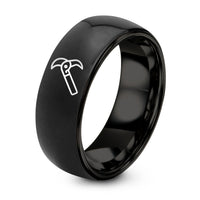 21st Birthday Gifts for Women – black tungsten delimber ring