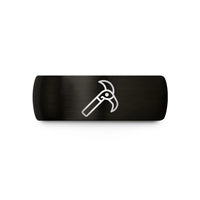 special presents for her – black tungsten delimber wedding band