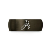 best presents for her – gunmetal & black tungsten delimber wedding band