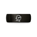 unique presents for her – black tungsten knight helmet wedding band