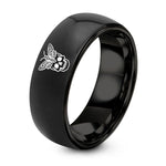 swatch color sample for Moth on Skull ring style 01