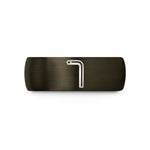 best men’s wedding rings – gunmetal & black tungsten hex key wedding band