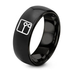 swatch color sample for Repeat Sign ring style 01