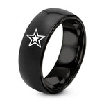 swatch color sample for Army Star ring style 01