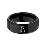 creative present ideas couples – black tungsten pour over carafe wedding band
