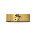 unique wedding band ideas – gold tungsten distributor wedding band