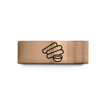 birthday present ideas her – rose gold & blue tungsten mozzarella sticks wedding band