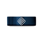 matching rings for partners – blue tungsten hazard stripes wedding band