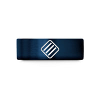 matching rings for partners – blue tungsten hazard stripes wedding band