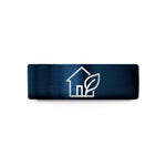 personalized rings for men – blue tungsten house leaf wedding band