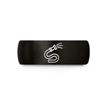 unique presents for him – black tungsten firefighter hose spray wedding band
