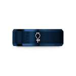 unique birthday presents – blue tungsten separatory funnel wedding band