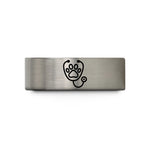 best presents for her – gold & grey tungsten stethoscope around paw wedding band