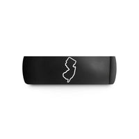 personalized rings for couples – black tungsten new jersey wedding band