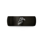 best presents for guys – black tungsten hornbill wedding band