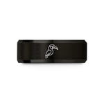 birthday ideas for him – black tungsten hornbill wedding band