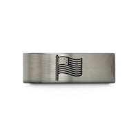 tungsten rings for couples – black & blue & gray tungsten green flag wedding band