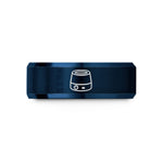 unique tungsten rings men – blue tungsten heating mantle wedding band