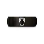 best presents for wife – black tungsten conga drum wedding band