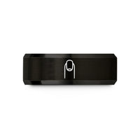 birthday presents for wife – black tungsten nail wedding band