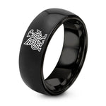 swatch color sample for Celtic Griffin Knot ring style 01