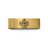 tungsten rings for him – gold tungsten lift heavy barbell wedding band