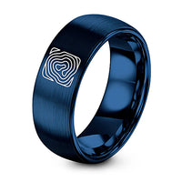 swatch color sample for Topographic Contour Lines ring style 01