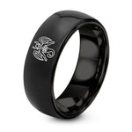 60th Birthday Gifts for Mom – black tungsten astaroth ring