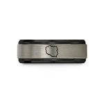 special birthday present ideas – black & gray tungsten poland wedding band