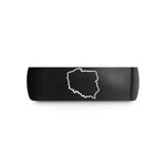 thoughtful presents for her – black tungsten poland wedding band