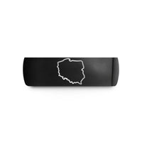 thoughtful presents for her – black tungsten poland wedding band