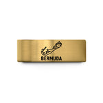 best presents for husband – gold tungsten bermuda wedding band