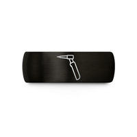 best presents for guys – black tungsten tig welding torch wedding band