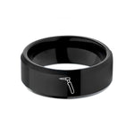 special birthday present ideas – black tungsten tig welding torch wedding band