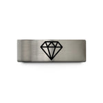 personalized jewelry for her – blue & silver tungsten formation diamond wedding band