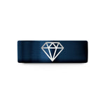 special presents for her – blue tungsten formation diamond wedding band