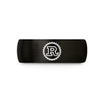 unique presents for him – black tungsten rust wedding band