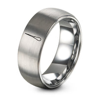 70th Birthday Gifts for Women – silver tungsten conductor baton ring
